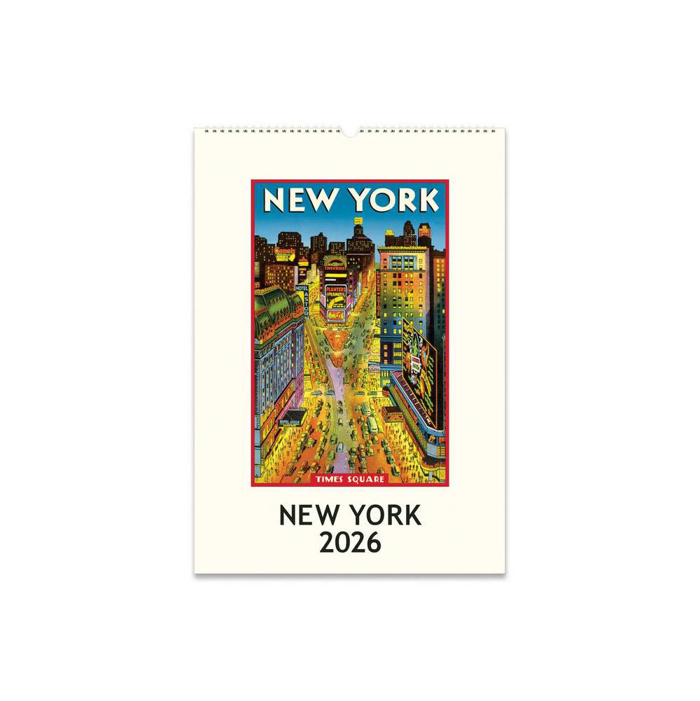 Cavallini, Calendars, Art & School, 2026, Wall style, New York, 933101